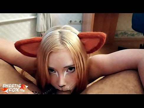 ❤️ Kitsune înghite pula și ejaculează în gură ❤️❌ at ro.kutjeporno.ru ❤